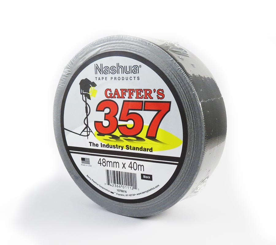 NASHUA 357 Gaffer Tape 40mm x 40m Black-1