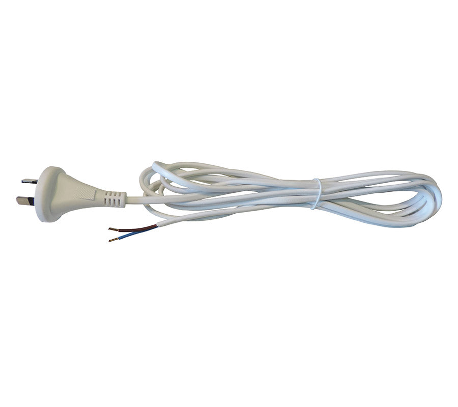 GENERIC Flex and Plug AU 2-pin White 2m Bare Wire-1
