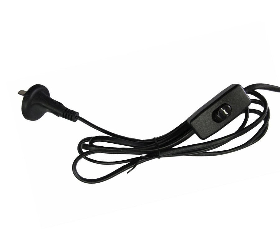 GENERIC Flex and Plug Inline Switch 2-pin Black 2.9m Bare Wire