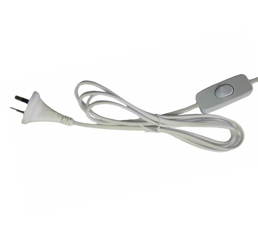 GENERIC Flex and Plug Inline Switch 2-pin White 2.9m Bare Wire