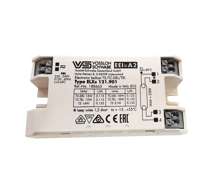 VOSSLOH SCHWABE Ballast 13-21W PLC PLT T5 188663-1