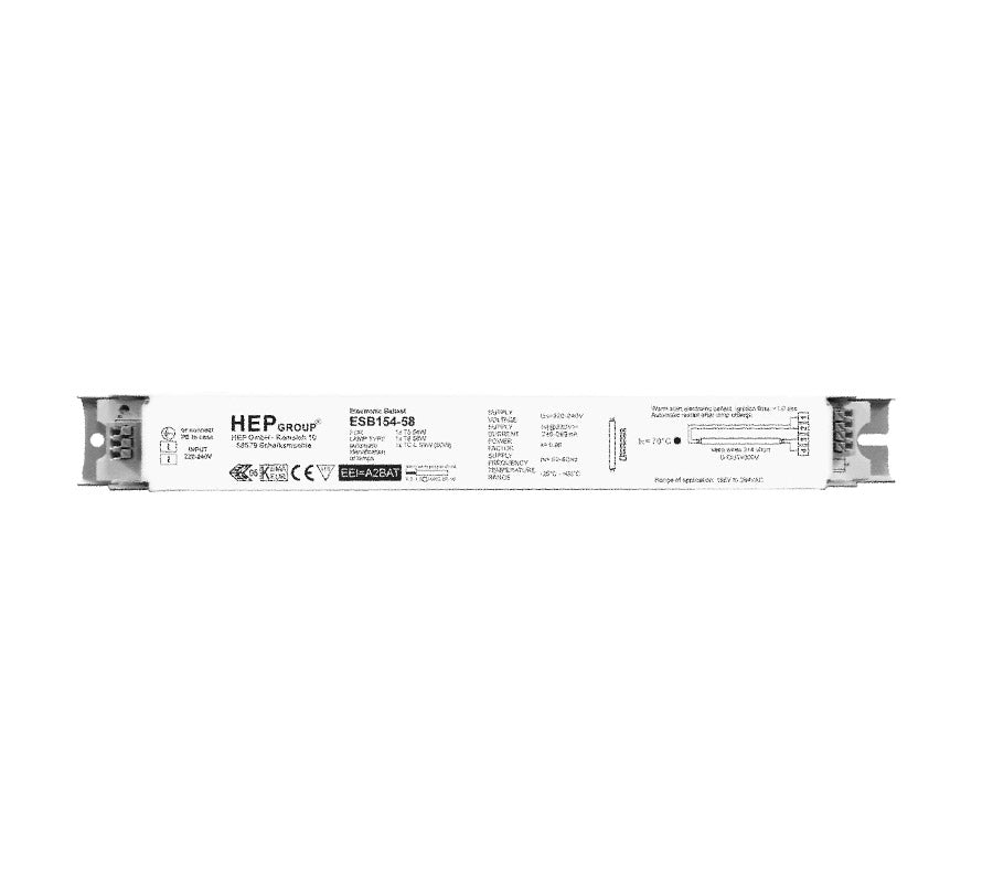 HEP Electronic Ballast 1x54-58W T5 T8 PLL