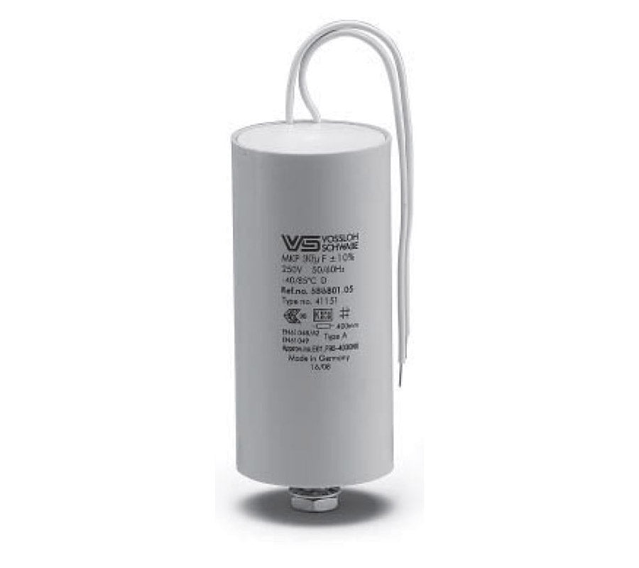 VOSSLOH SCHWABE HID Capacitor 250V 35uF with leads-1