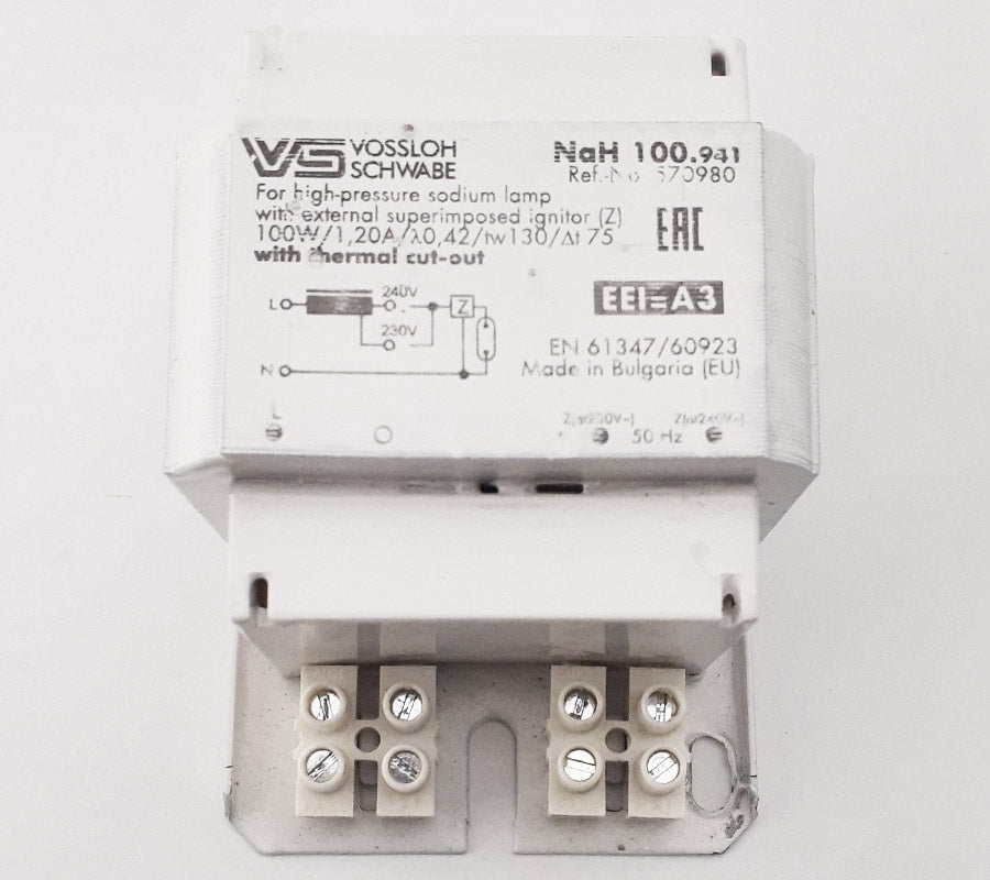 VOSSLOH SCHWABE Ballast HPS/MH 100W-2