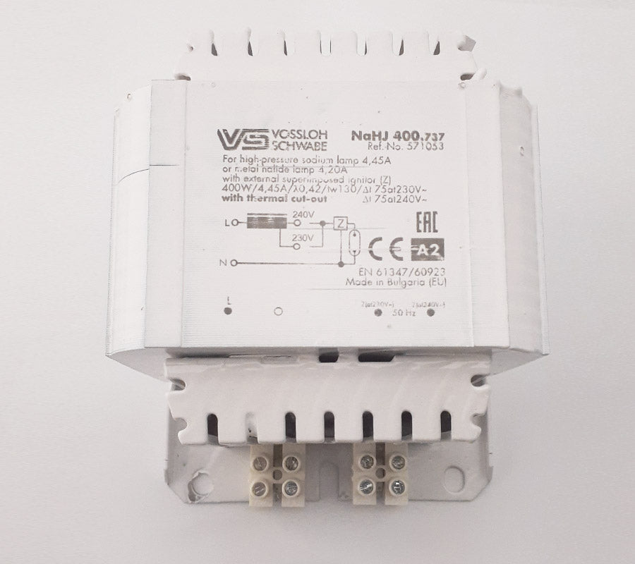 VOSSLOH SCHWABE Ballast HPS/MH 400W-2