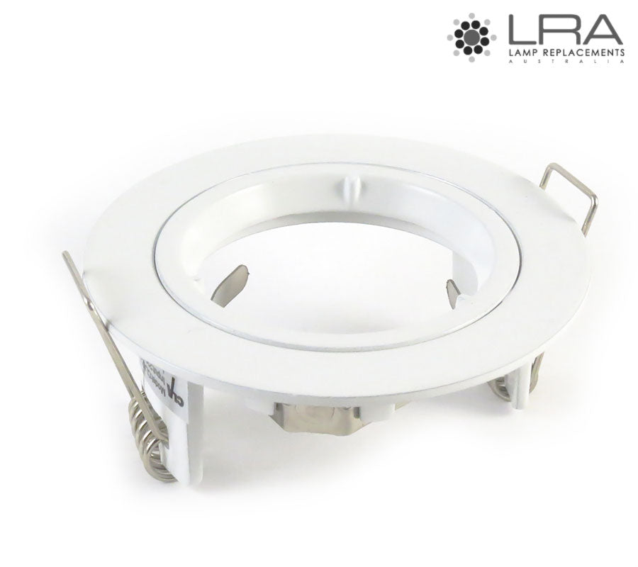 GENERIC White 12V MR16 Downlight Fixed Gimble 70mm Ř-1