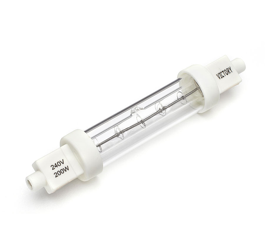 VICTORY QIR Heat Catering 200W 240V R7s Jacketed 118mm-1