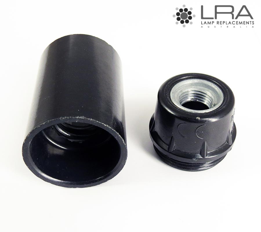 Lamp Holder E14 Bakelite Black