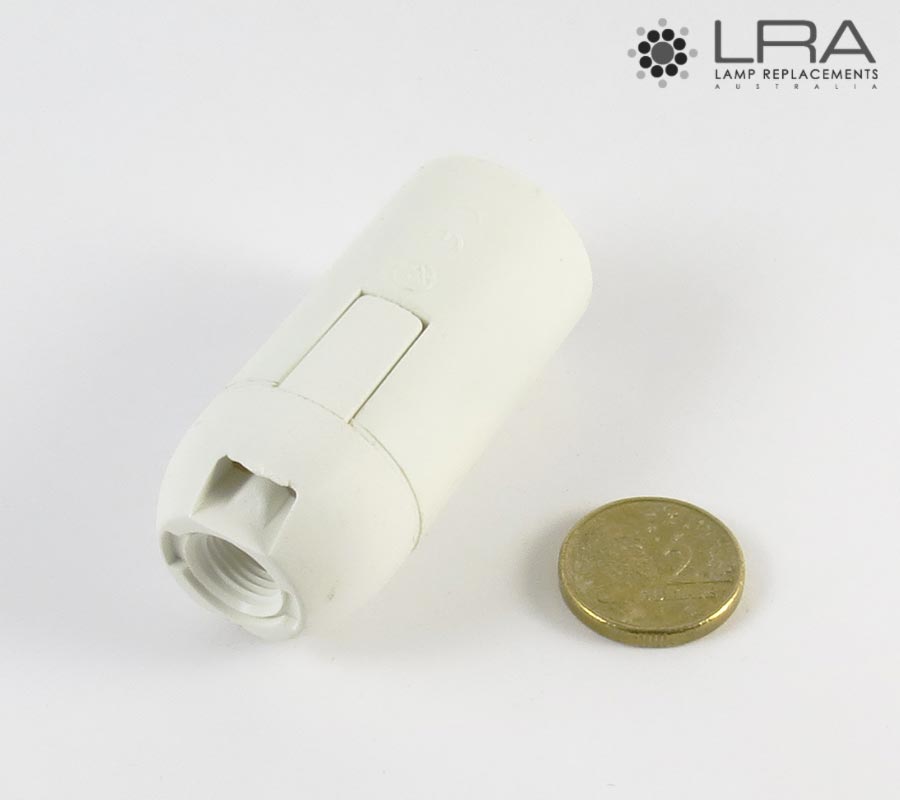 Lamp Holder E14 Bakelite Black Threaded