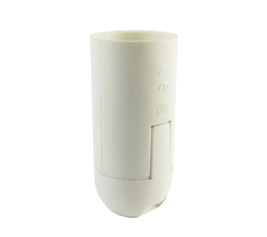 Lamp Holder E14 Bakelite Black Threaded-1
