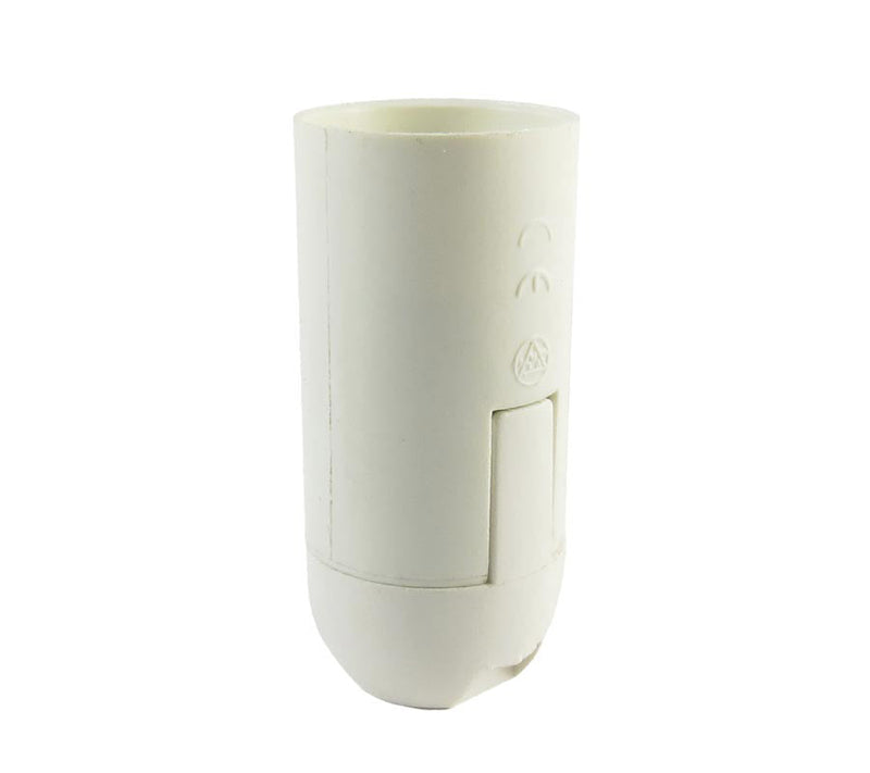 Lamp Holder E14 Bakelite Black Threaded-1