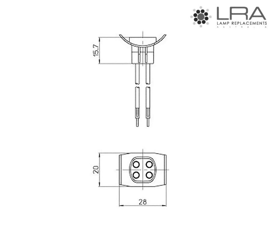 GENERIC Lamp Holder Circular Fluorescent G10q 184/D-2