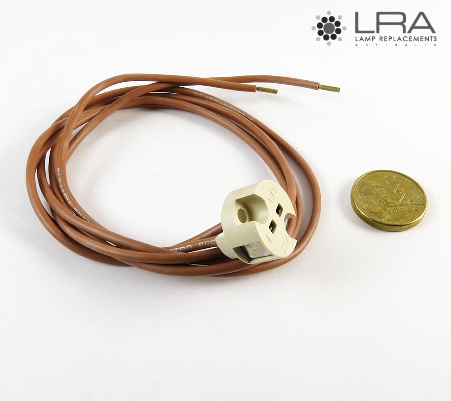 GENERIC Lamp Holder Bi-Pin G4 G5.3 G6.35 600mm leads