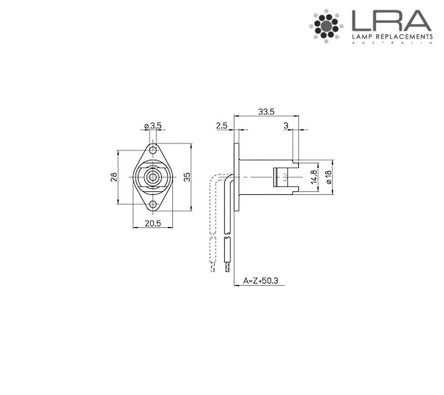 AAG STUCCHI Lamp Holder R7s 211/TF-1.5-4