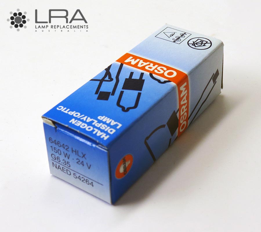 OSRAM 64642 HLX 150W 24V G6.35-2
