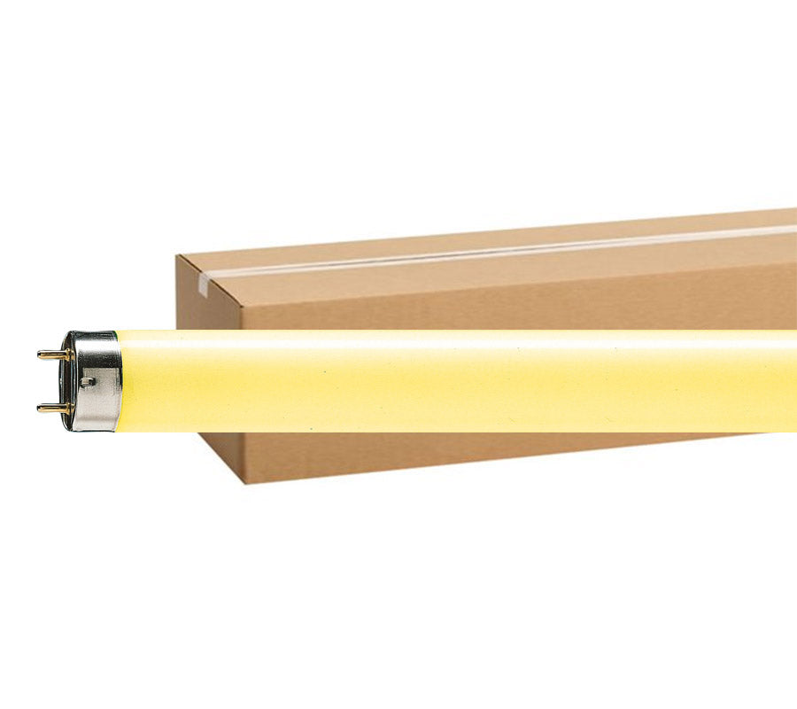 BOX OF 25 PHILIPS T8 36W Yellow Fluorescent Tube-1