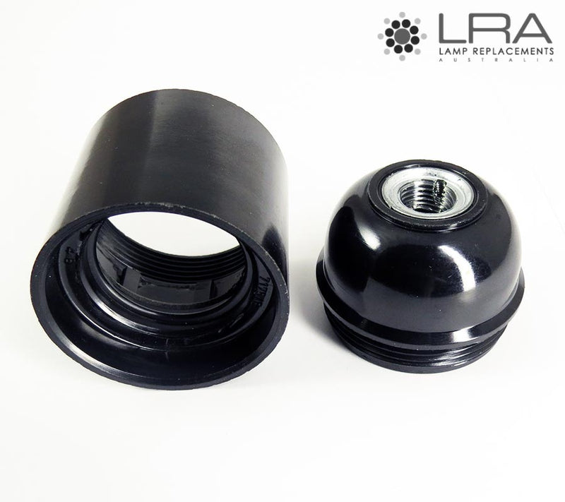Lamp Holder E27 Bakelite Black-2