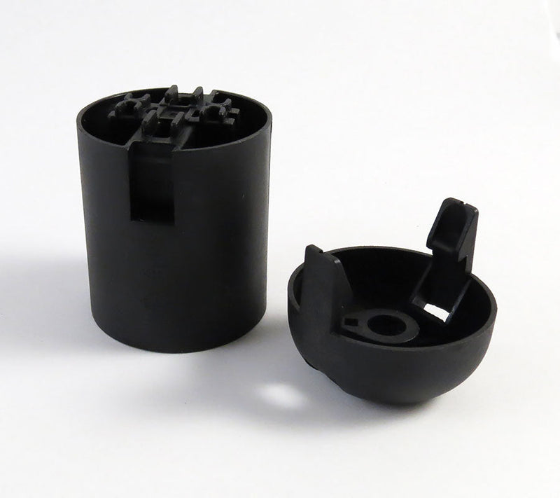 Lamp Holder E27 Bakelite Black-3