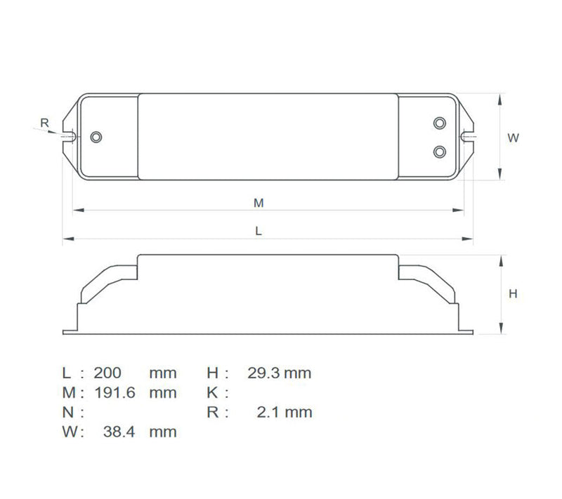 HEP Electronic Transformer 12V 50-210W Dimmable-2