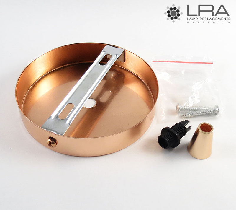 ENDURO Pendant Ceiling Rose E27 Rose Gold-2