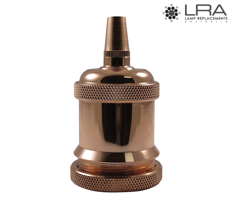 ENDURO Pendant Lamp Holder E27 Rose Gold-2