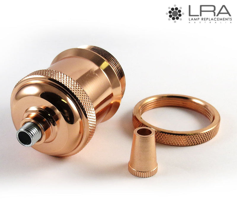 ENDURO Pendant Lamp Holder E27 Rose Gold-4