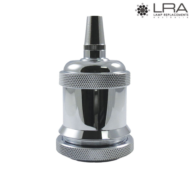 ENDURO Pendant Lamp Holder E27 Stainless Steel-2