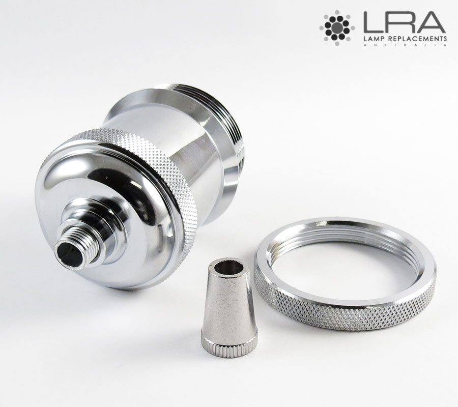 ENDURO Pendant Lamp Holder E27 Stainless Steel-4