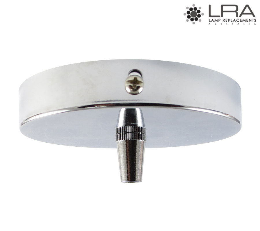 ENDURO Pendant Ceiling Rose E27 Stainless Steel