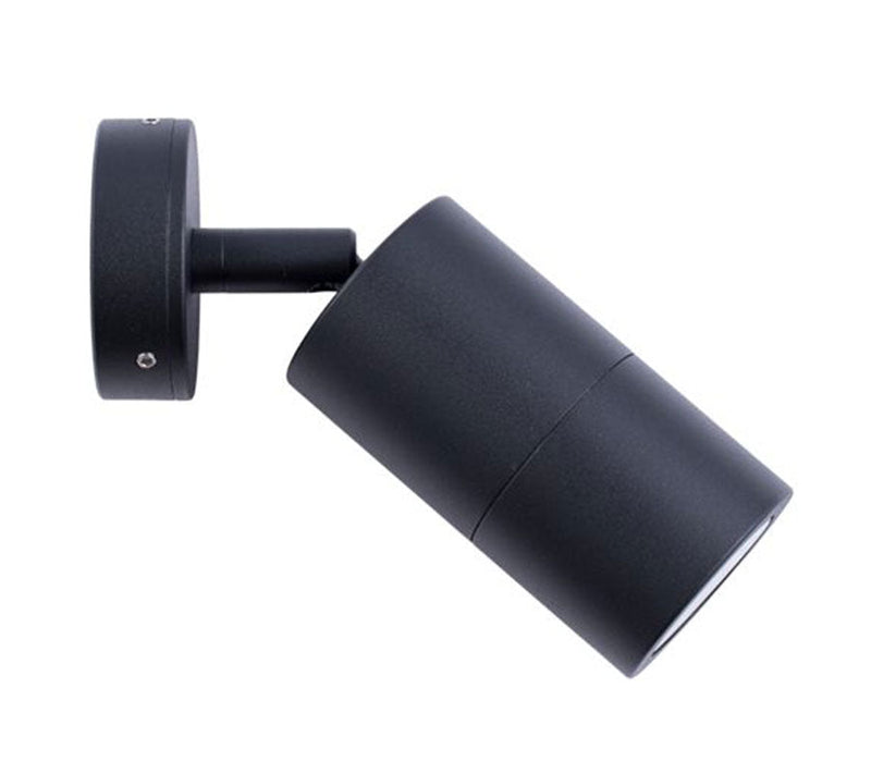 CLA Wall Pillar Light Adustable GU10 IP65 Black-1