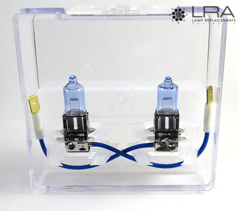 HELLA H3 Headlight Set 55W 12V PK22s Xenon Blue-2