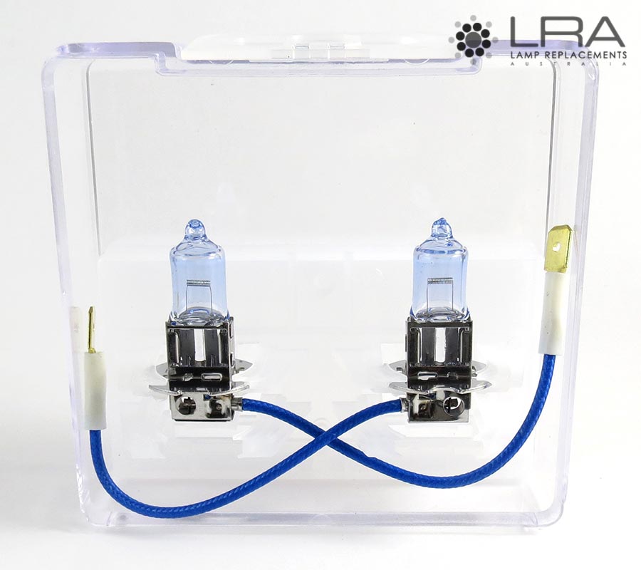 HELLA H3 Headlight Set 55W 12V PK22s Platinum