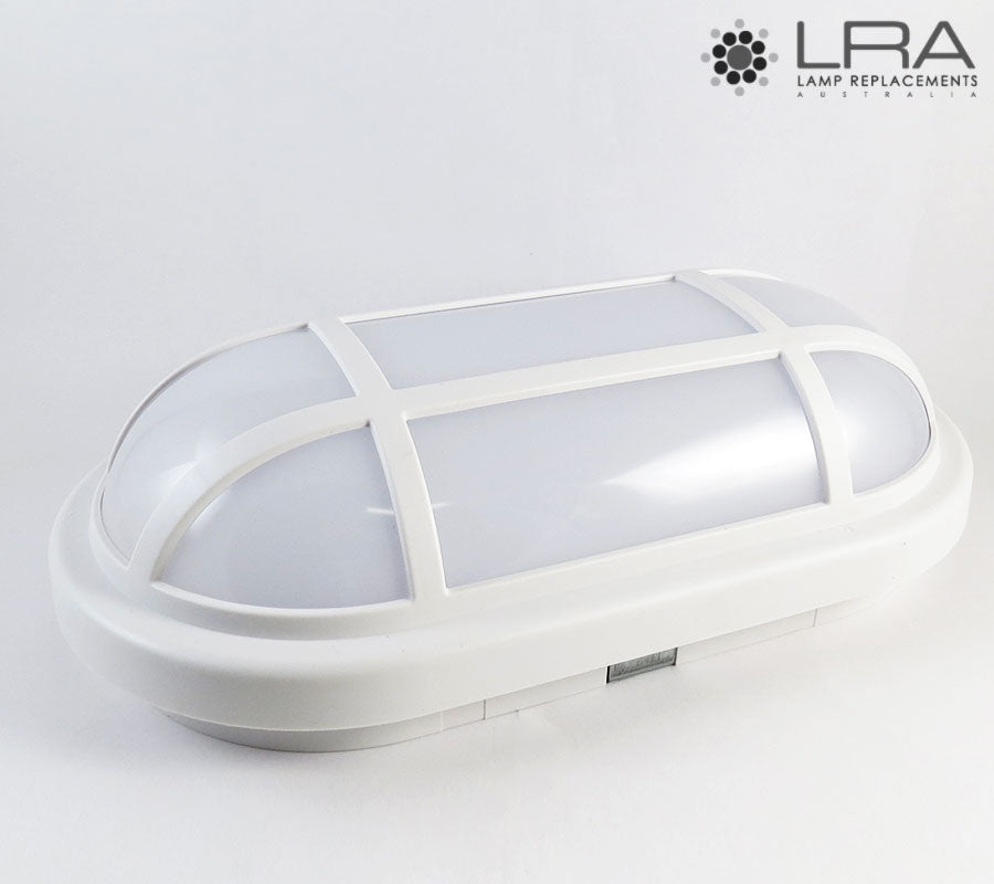CLA LED Bulkhead with Cage Guard 20W 3000K White-5