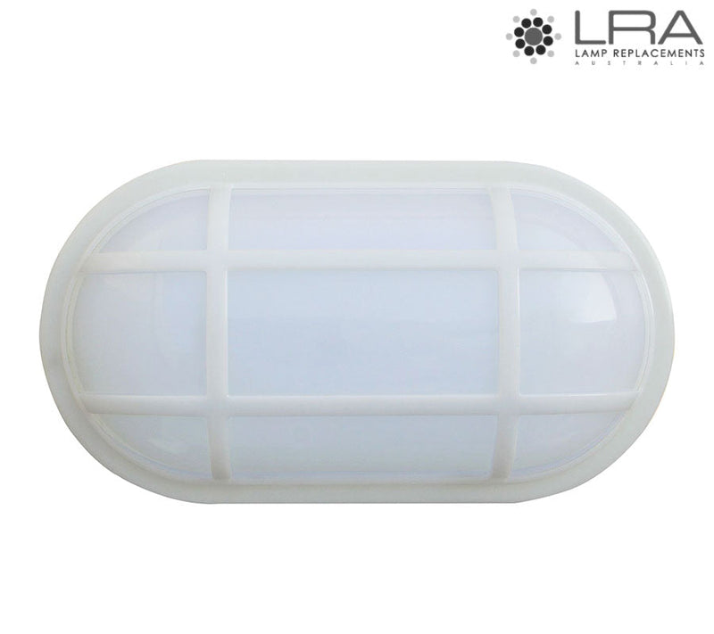 CLA LED Bulkhead with Cage Guard 20W 3000K White-1
