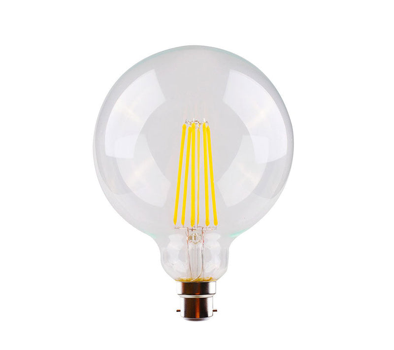 SUNNY LED Spherical G125 8W B22 Filament Warm White-1