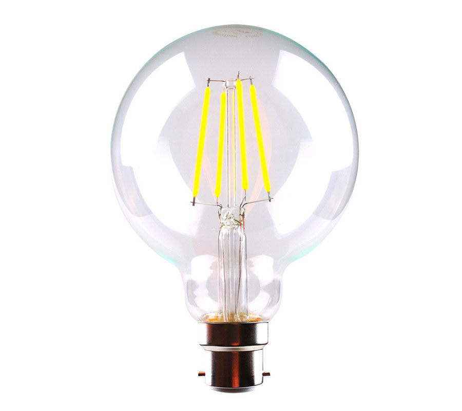 SUNNY LED Spherical G95 6W B22 Warm White-1