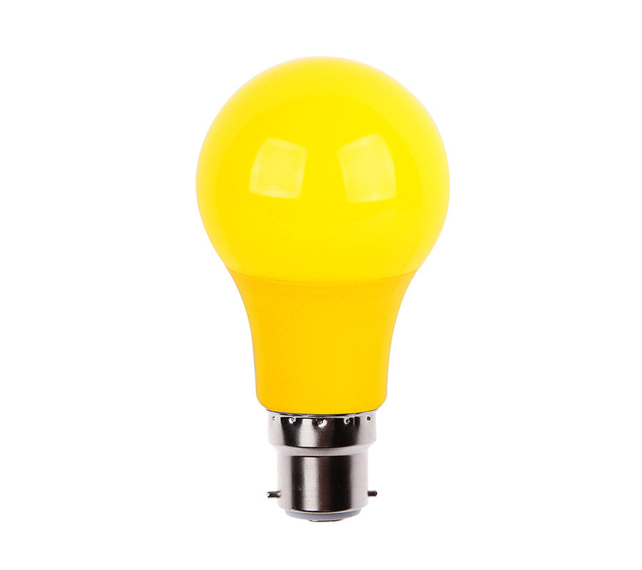 CLA LED GLS A60 7W B22 Anti-insect Yellow Bug-1