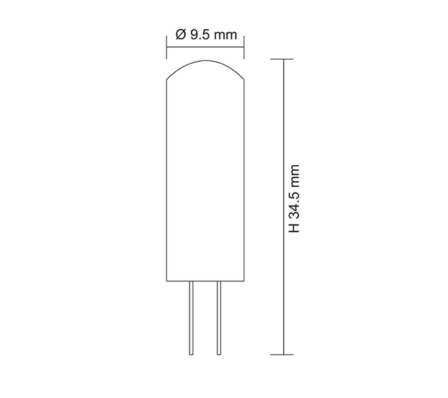 SUNNY LED G4 12V 1.5W Warm White 3000K-2
