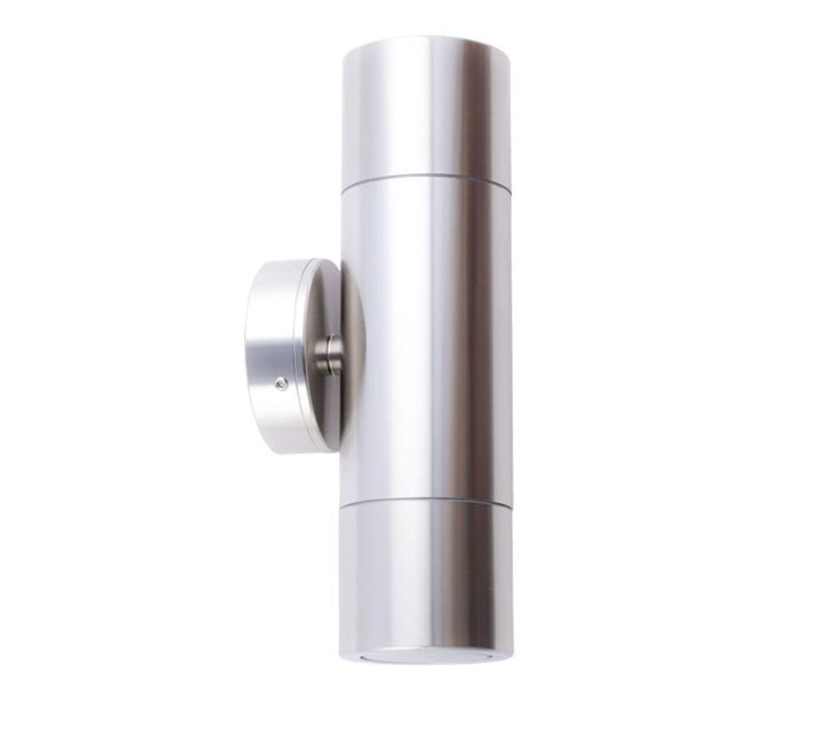 CLA Wall Pillar Light Up Down GU10 IP65 316 Stainless Steel-1