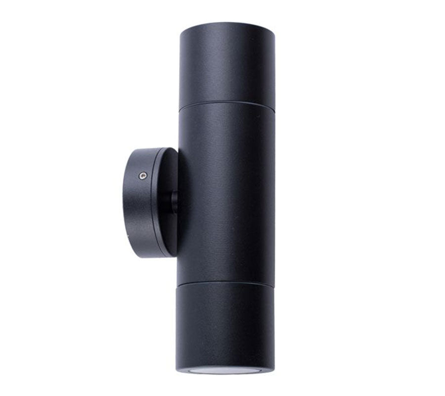 CLA Wall Pillar Light Up Down GU10 IP65 Black-1