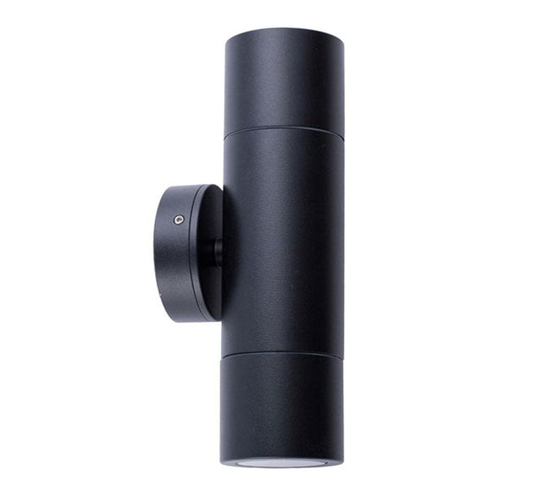 CLA Wall Pillar Light Up Down GU10 IP65 Black-1
