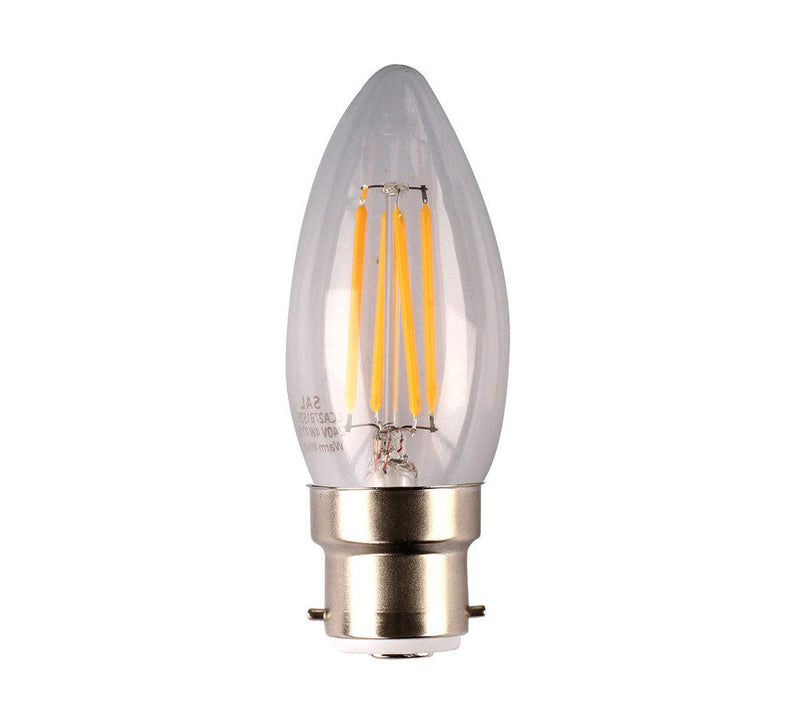 SUNNY LED Candle Filament 4W B22 Daylight-1