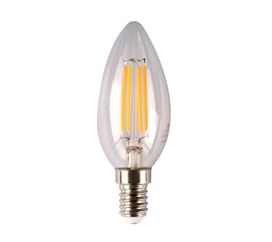 SUNNY LED Candle Filament 4W E14 Warm White