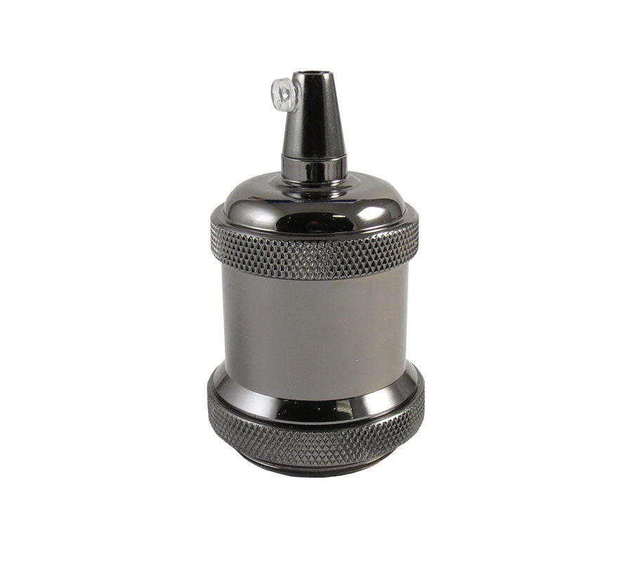 ENDURO Pendant Lamp Holder E27 Black-2