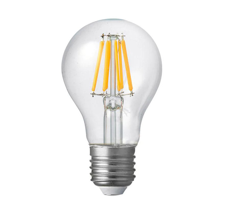 GLS LV LED FILA 12V-24V DC 8W CLEAR E27 2700K DIM-1