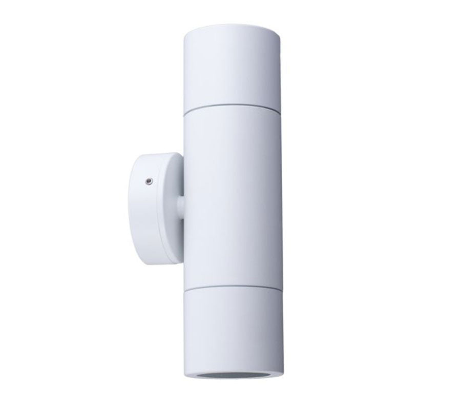 CLA Wall Pillar Light Up Down GU10 IP65 White-1