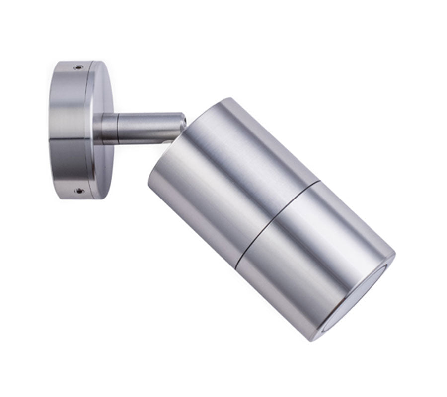 CLA Wall Pillar Light Adustable GU10 IP65 Anodised Aluminium