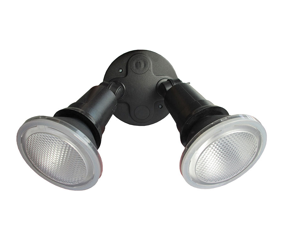 CLA LED Security Light Twin 2x10W E27 5000K (No sensor)