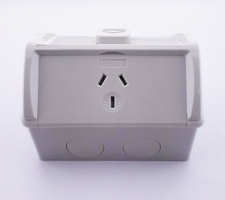 CLA GPO Weatherproof Single 250V 10A IP53-3