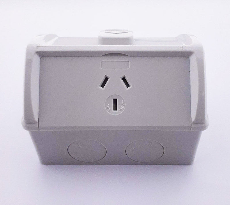 CLA GPO Weatherproof Single 250V 10A IP53-3